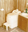 Sun-Mar self contained composting toilet