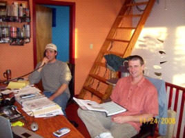Mark Dickson (left) and Brad Stevens (right) are systems designers for Oasis Montana