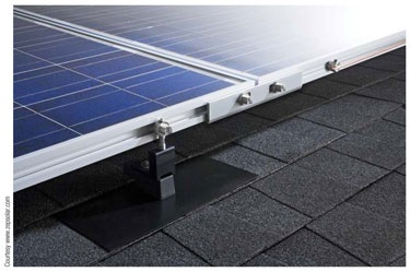 Zep solar module mounting racks