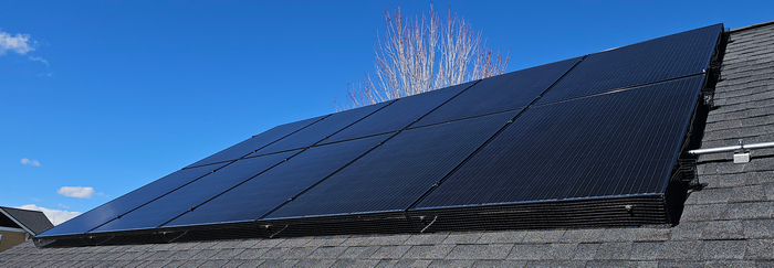 roof top solar array